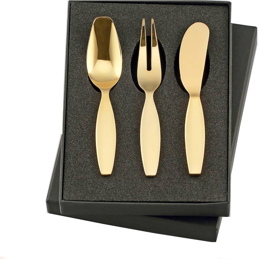 Amazon｜ラッキーウッド(Luckywood) カトラリーセット ゴールド