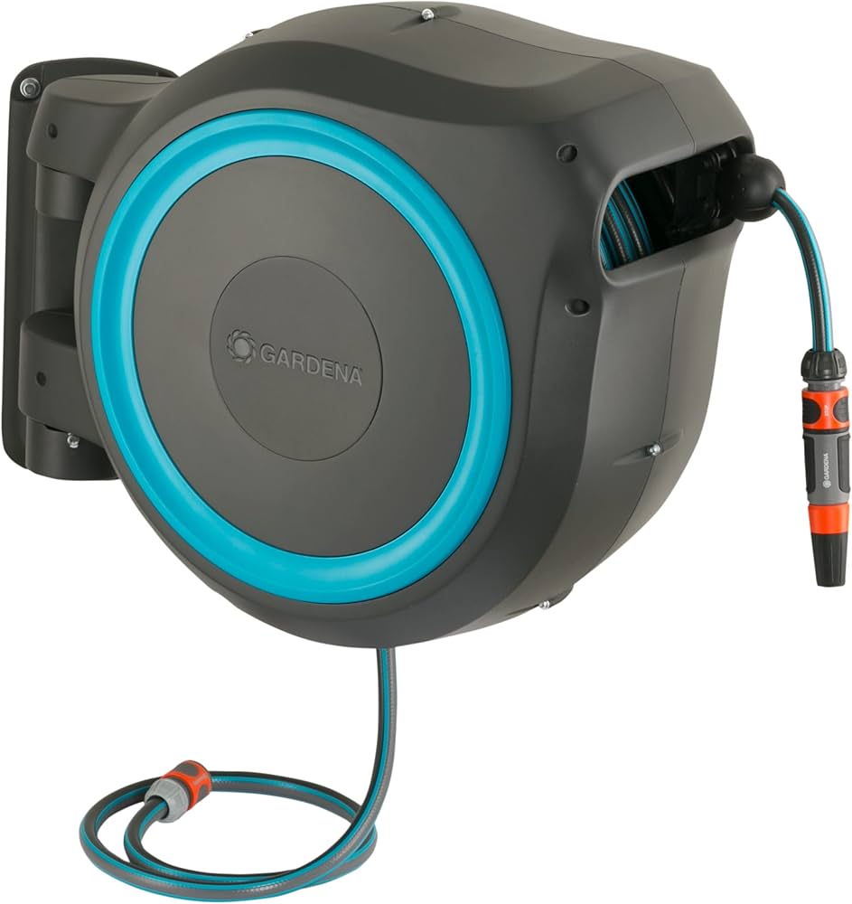 Amazon | GARDENA(ガルデナ) 壁掛け式 自動巻取りホースボックス