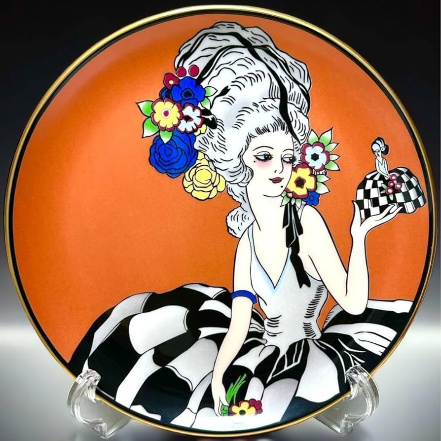 オールドノリタケ ラスター彩 デコレディ ポンパドール オールド