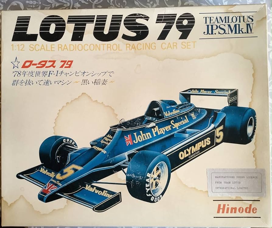 Amazon | 1/12ラジコン ヒノデ ロータス79 F-1JPSマークⅣチーム
