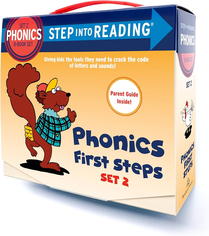 Amazon.com: Step into Reading Set 2 Phonics First Steps Box Set