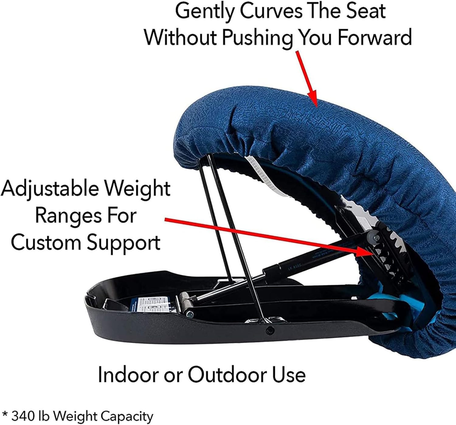 パワーリフティングチェアクッションモビリティエイド調節可能なリフト