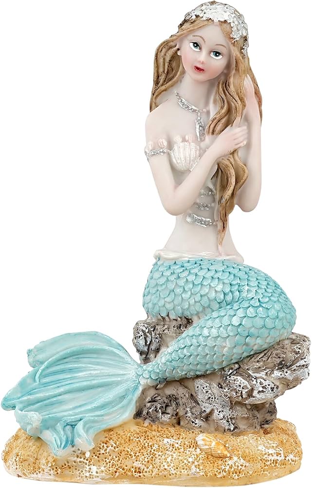 Amazon.co.jp: アクアリウム 水槽 オブジェ 人魚 人形 人魚姫装飾