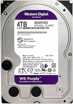 Amazon | ウエスタンデジタル 4TB WD Purple Surveillance 内蔵ハード
