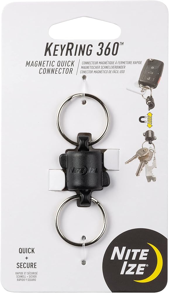 Amazon.co.jp: [NITEIZE] キーリング360° マグネット クイック
