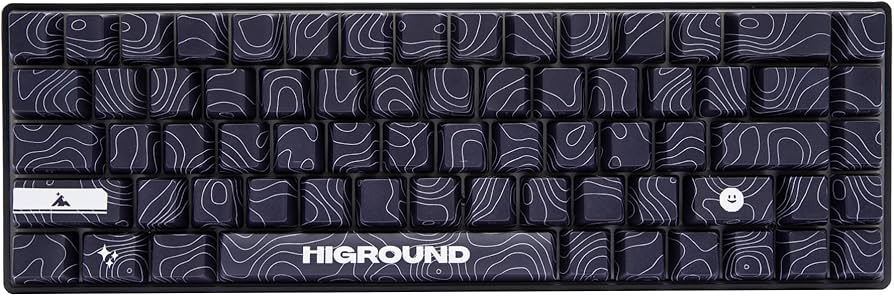 Amazon.com: Higround Basecamp 65HE BLACKICE Keyboard, 65