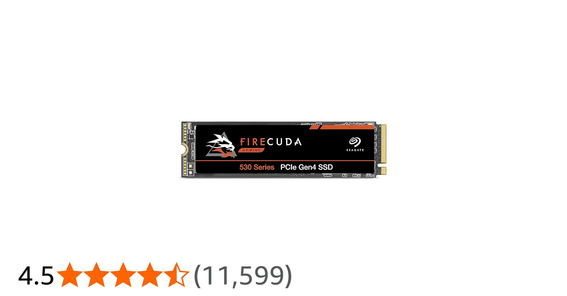 Amazon | Seagate FireCuda 530 M.2 内蔵 SSD【PS5 動作確認済み】 1TB