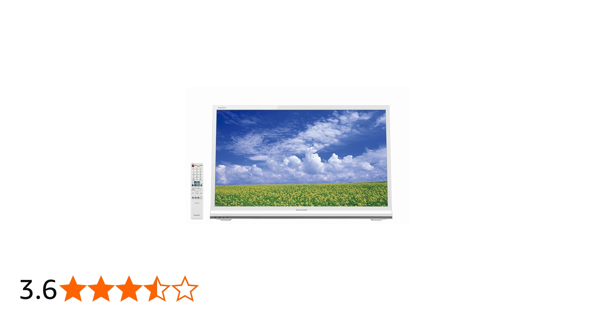 Amazon | シャープ 32V型 ハイビジョン 液晶テレビ ホワイト AQUOS LC