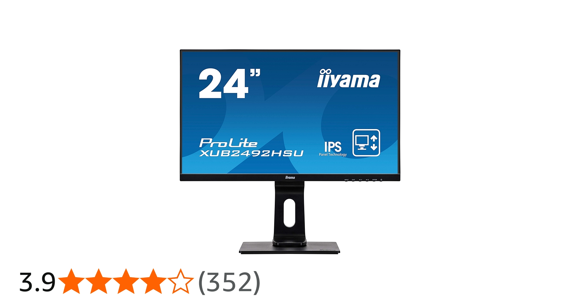 Amazon.co.jp: iiyama モニター ディスプレイ XUB2492HSU-B1 (23.8