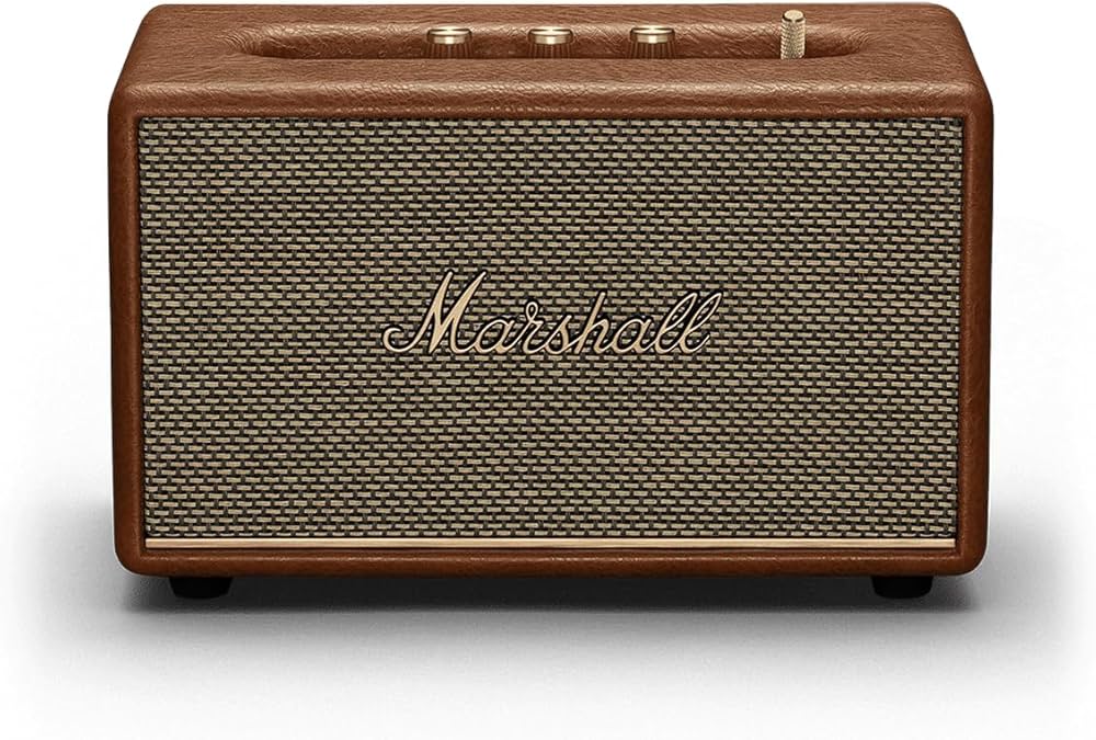 Amazon.co.jp: Marshall ワイヤレススピーカー Acton III ブラウン