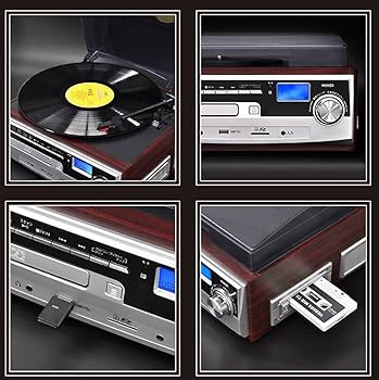 Amazon.co.jp: VERSOS マルチレコードプレイヤー VS-M001 : 家電＆カメラ