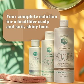 Amazon.com : DHS Zinc Shampoo – Dandruff Shampoo – for Flaky and