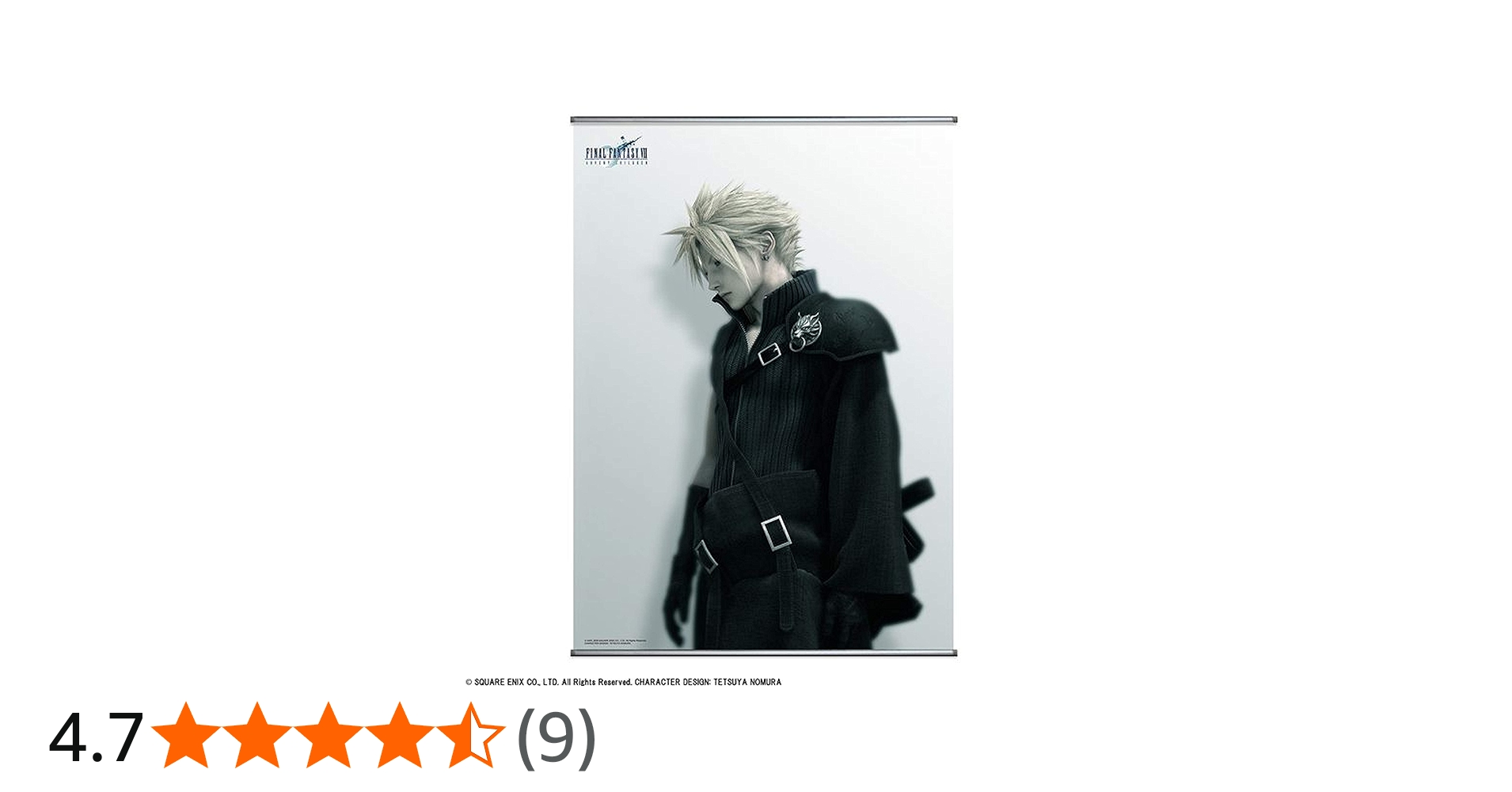 Amazon.co.jp: ファイナルファンタジーVII[7] ウォールスクロール