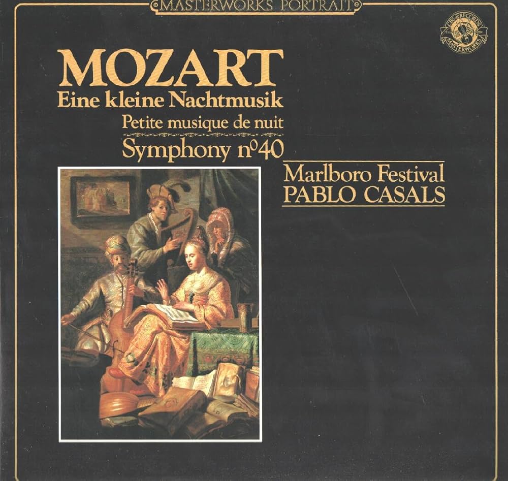 Wolfgang Amadeus Mozart, Marlboro Festival Orchestra, Pablo Casals