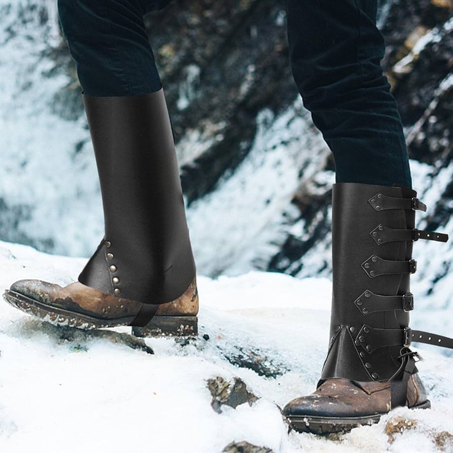 Amazon.co.jp: フェイクレザーブーツカバー - ウォリアー用パンク