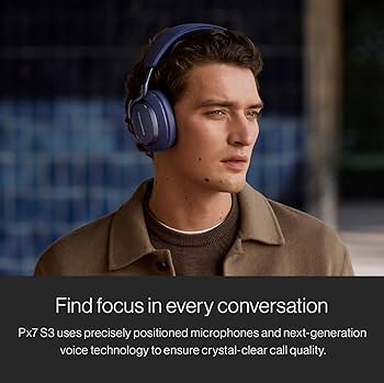 Amazon.com: Bowers & Wilkins Px7 S3 Wireless Headphones Over Ear