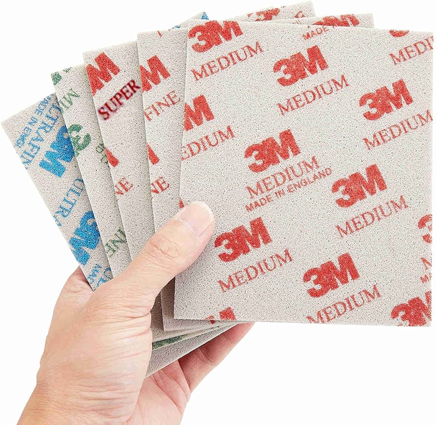 Amazon.co.jp: ZWM 3M スポンジ研磨材 サンディングスポンジ サンド