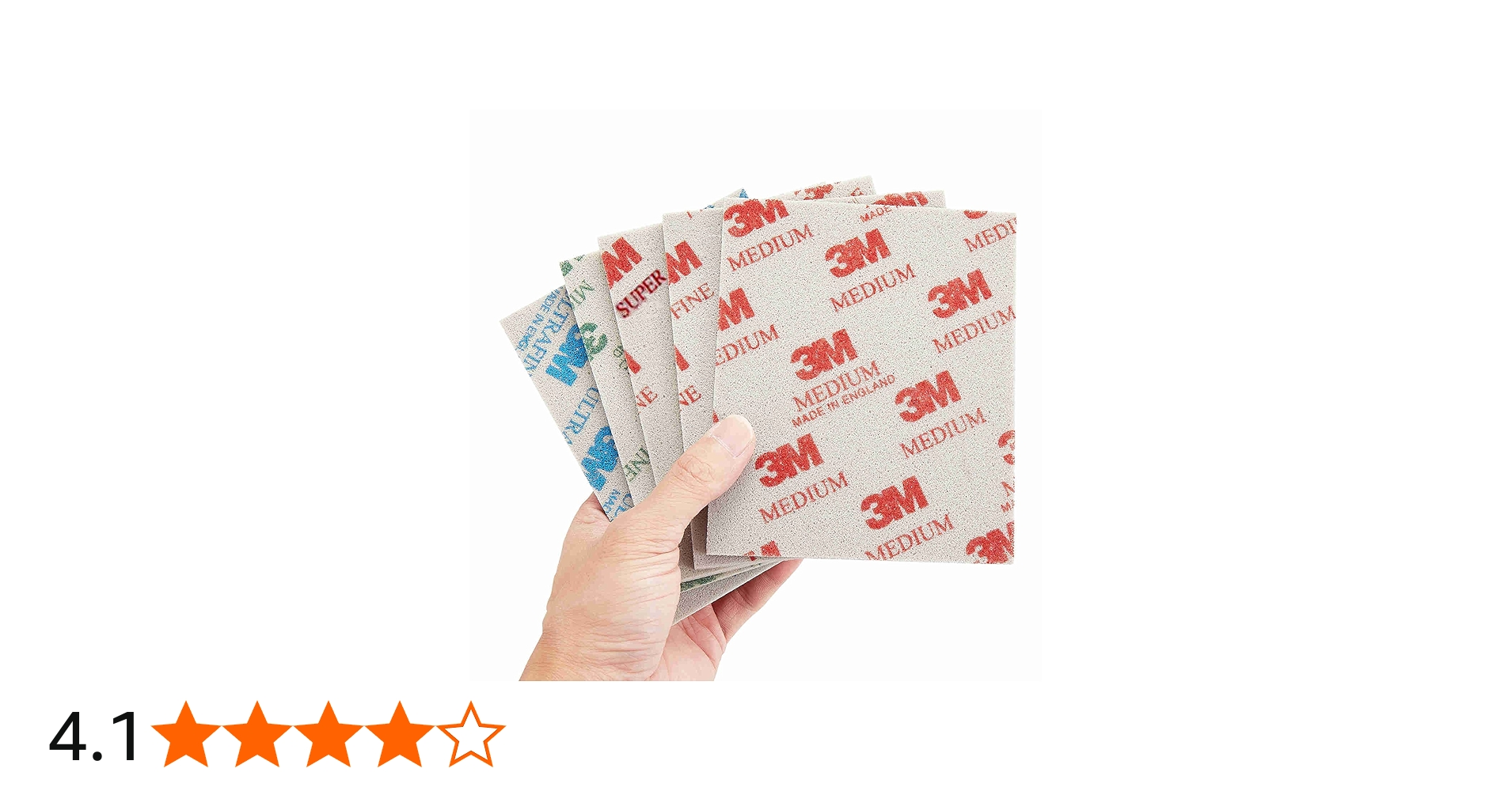 Amazon.co.jp: ZWM 3M スポンジ研磨材 サンディングスポンジ サンド