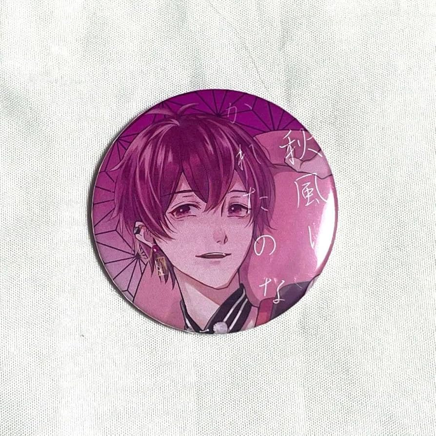 Amazon.co.jp: いれいす 月白風清缶バッジ ないこ : おもちゃ