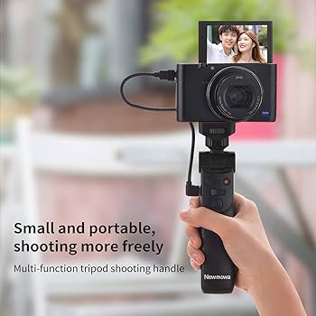 Amazon.com : Newmowa Mini Shooting Grip vlog Camera Grip for Sony