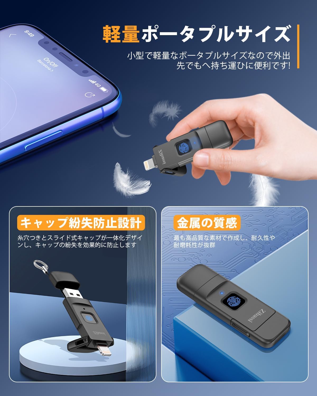 中限定品 バイオハザード7 指型USBメモリー 4GB バイオハザード7 指型