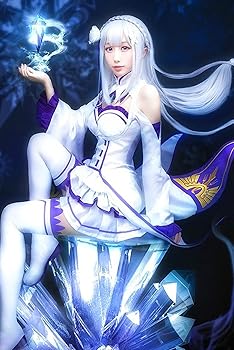 Amazon.co.jp: [Picksoco] Re:ゼロから始める異世界生活 コスプレ