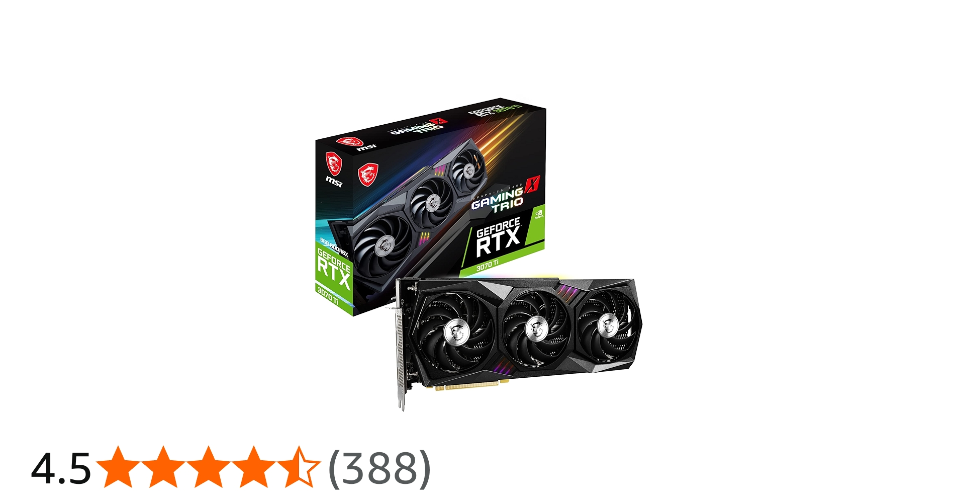 グラフィックボード・グラボ・ビデオカード MSI GeForce RTX 3070