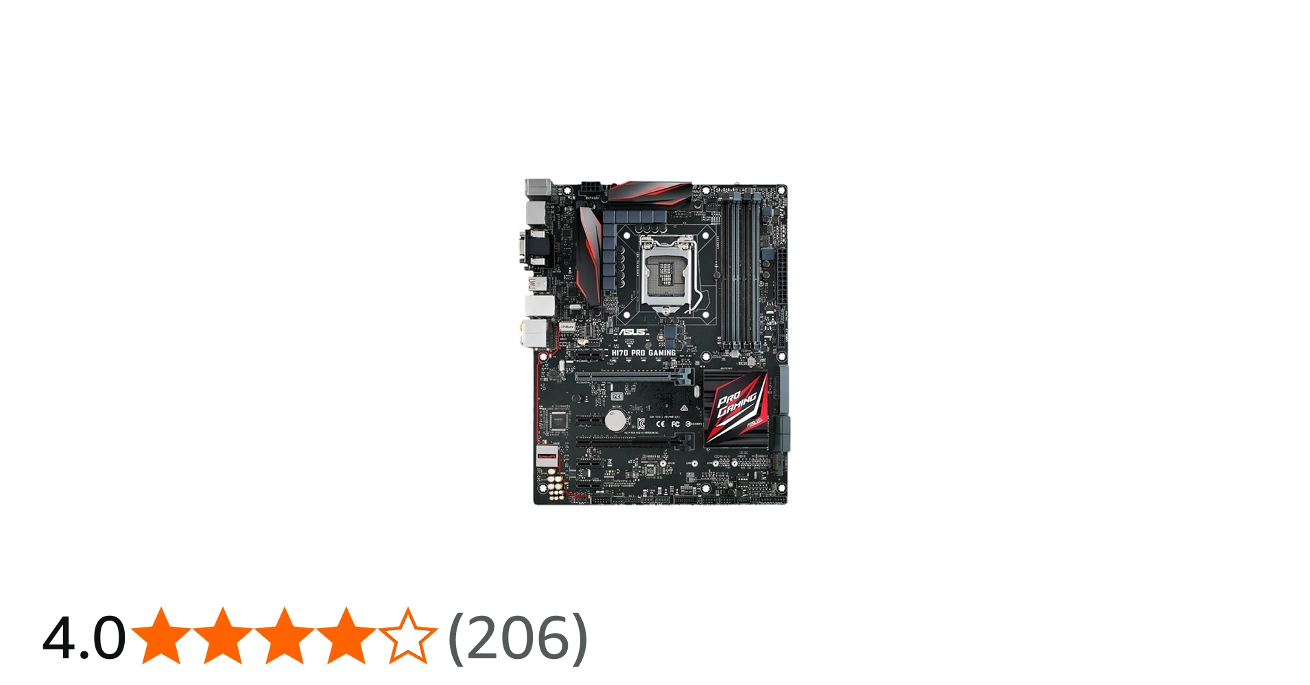 ASUS H170 PRO GAMING＋Core i7 6700＋AK400 ASUS LGA1151 DDR4