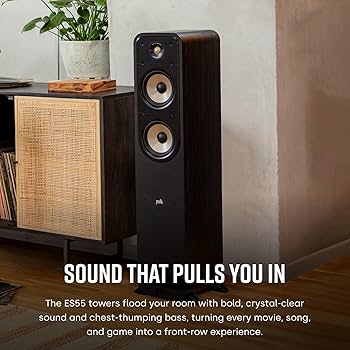 Amazon.com: Polk Signature Elite ES55 Tower Speaker - Hi-Res Audio