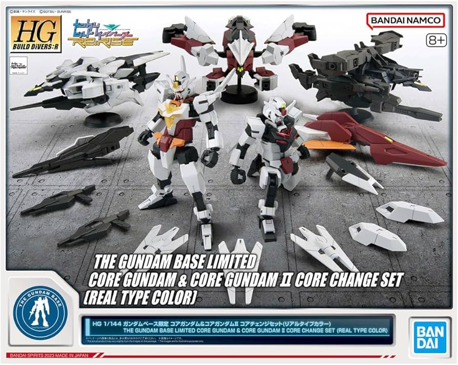 Amazon | HG 1/144 ガンダムベース限定 コアガンダム＆コアガンダムII