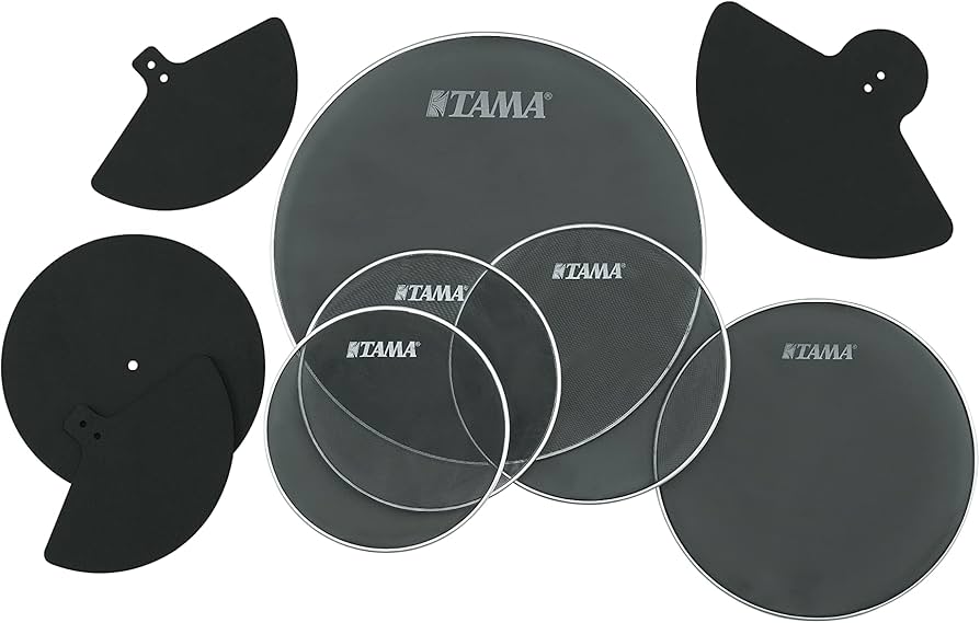 Amazon | TAMA タマ ドラムセット用消音パッドセット 12