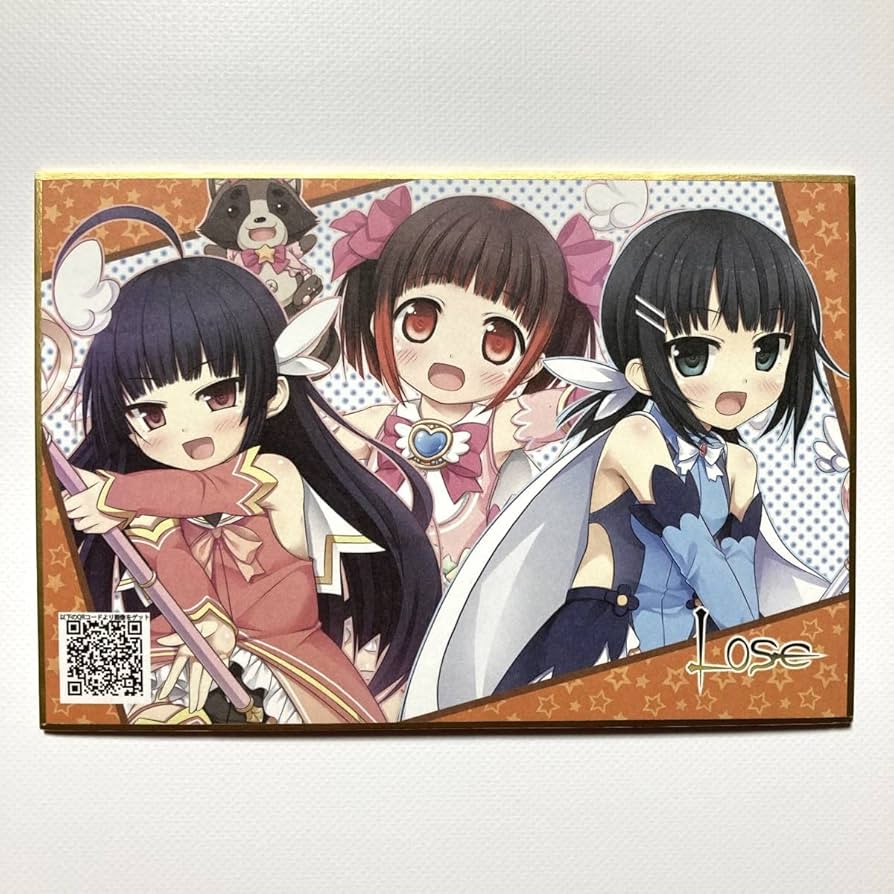 Amazon.co.jp: ものべの ミニ色紙 有島ありす えみ 星辰ひめみや 鉄