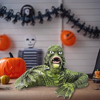 Amazon.co.jp: Lyxaof ブラックラグーンの生き物 像 ホラー ソフト