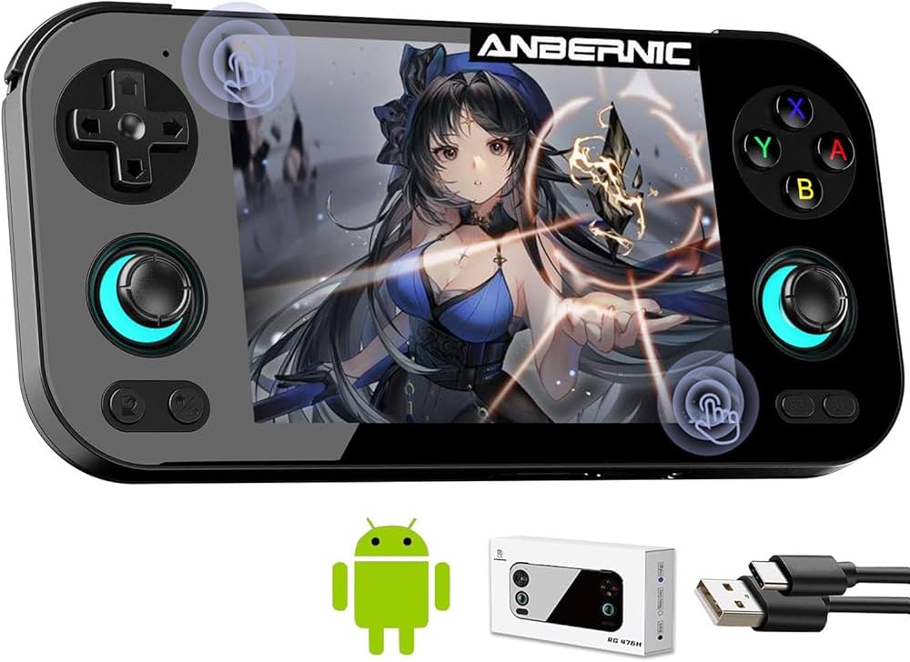 Amazon | ANBERNIC RG476H Android13システム 4.7インチタッチ