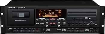 Amazon | TASCAM CDレコーダー/カセットデッキ 業務用 CC-222MK4