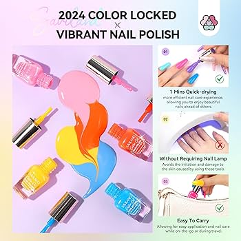 Amazon | Saviland カラージェルネイルセット マニキュアセット 速乾性