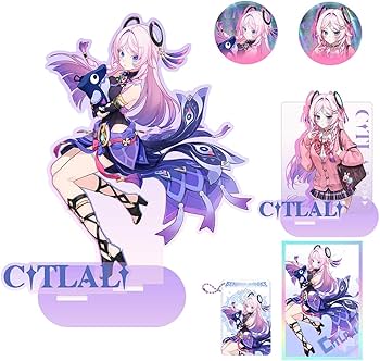 Amazon.co.jp: 原神 シトラリ グッズ 6点セット アクリルスタンド 缶
