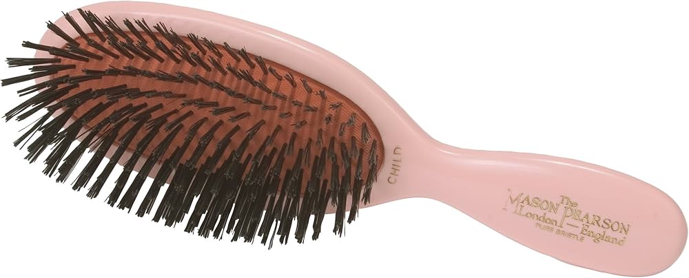 Amazon.com: CHILDS PINK SENSITIVE BRISTLE HAIR BRUSH : Beauty