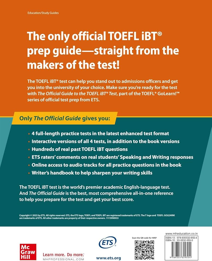 The Official Guide to the TOEFL iBT Test, 7th Ed.: ETS
