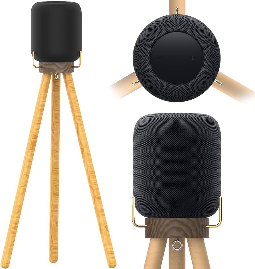 Amazon | HOOKMEMO スピーカースタンド HomePod 2 (2023) 用 (リアル