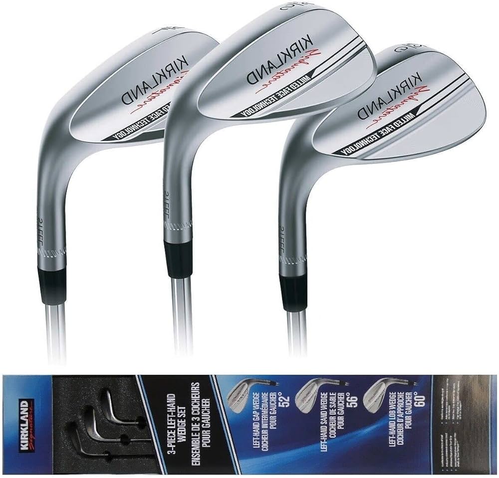 Amazon.co.jp: Kirkland Signature 3ピース 高性能ウェッジセット