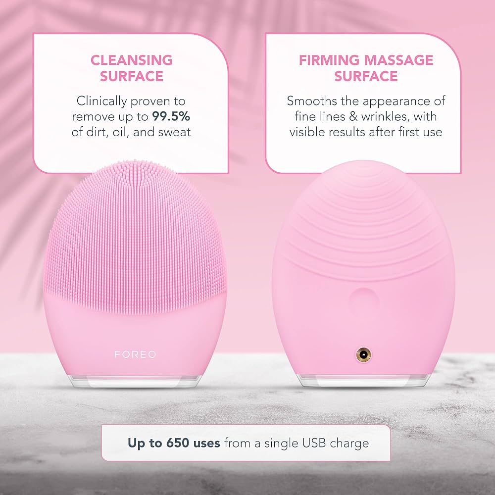 FOREO LUNA 3 App,controlled Smart Portable Facial Cleansing and