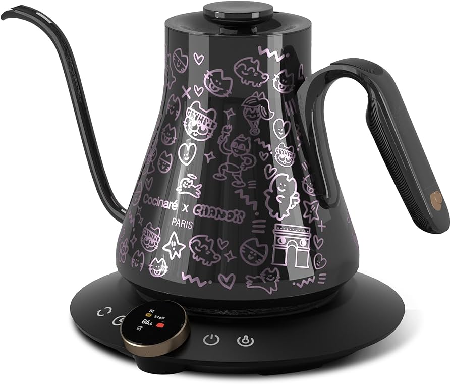 Amazon.com: Cocinare x Chanoir FLOW M9 Pro Electric Kettle, Art de