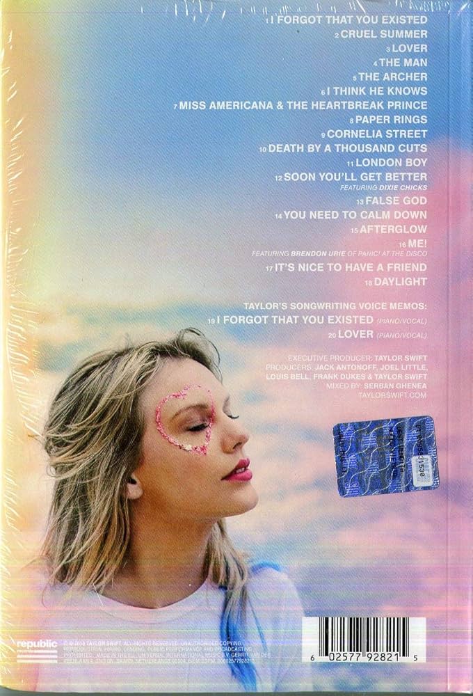 Taylor Swift - Lover Deluxe Album Version 3 - Amazon.com Music