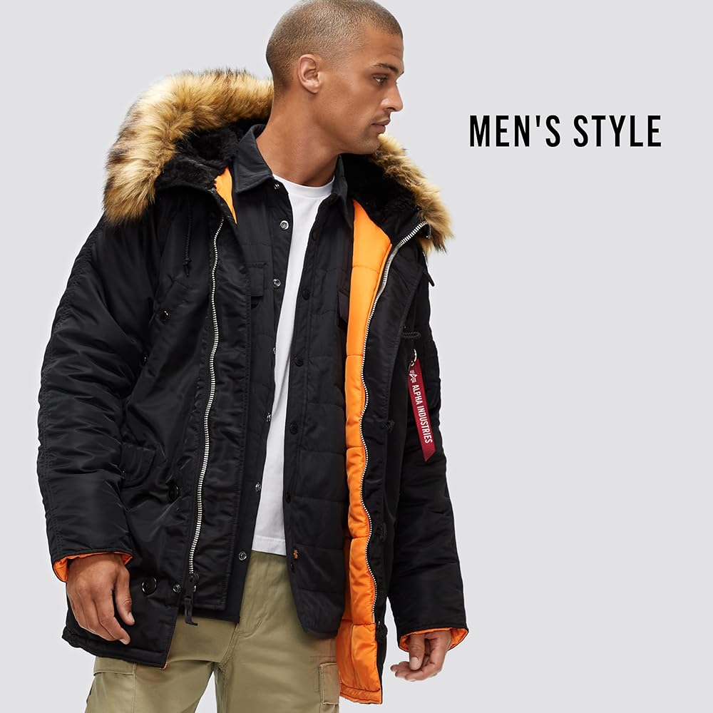 Amazon.com: Alpha Industries N-3B Slim Fit Parka - Cold Weather