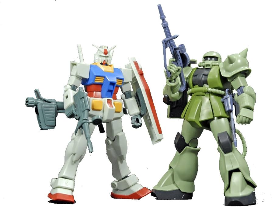 Amazon | HGUC RX-78-2/MS-06 ガンプラスターターセット ガンダム vs