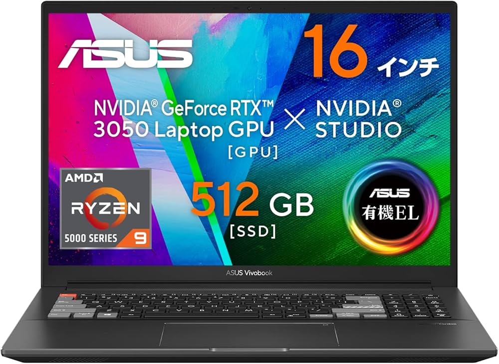 Amazon.co.jp: ASUS ノートパソコン Vivobook Pro 16X OLED M7600QC