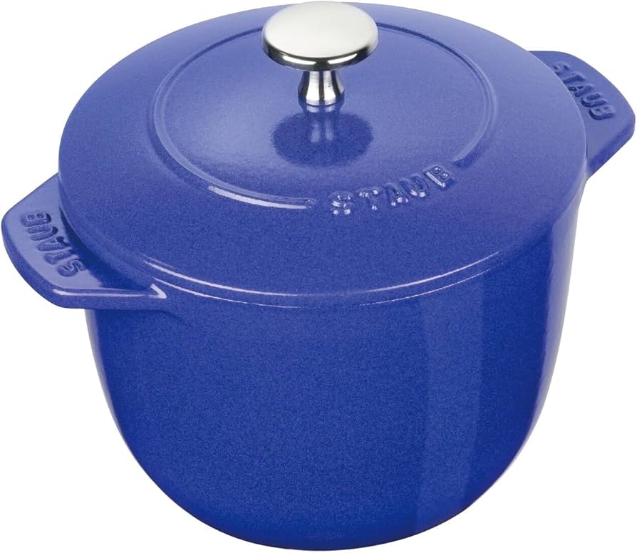 Amazon｜staub ストウブ 「 ラ ココット de GOHAN ブルーベリー L 20cm