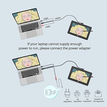 Amazon | UGEE 液タブ U1600 液晶ペンタブレット 15.4インチ 8192