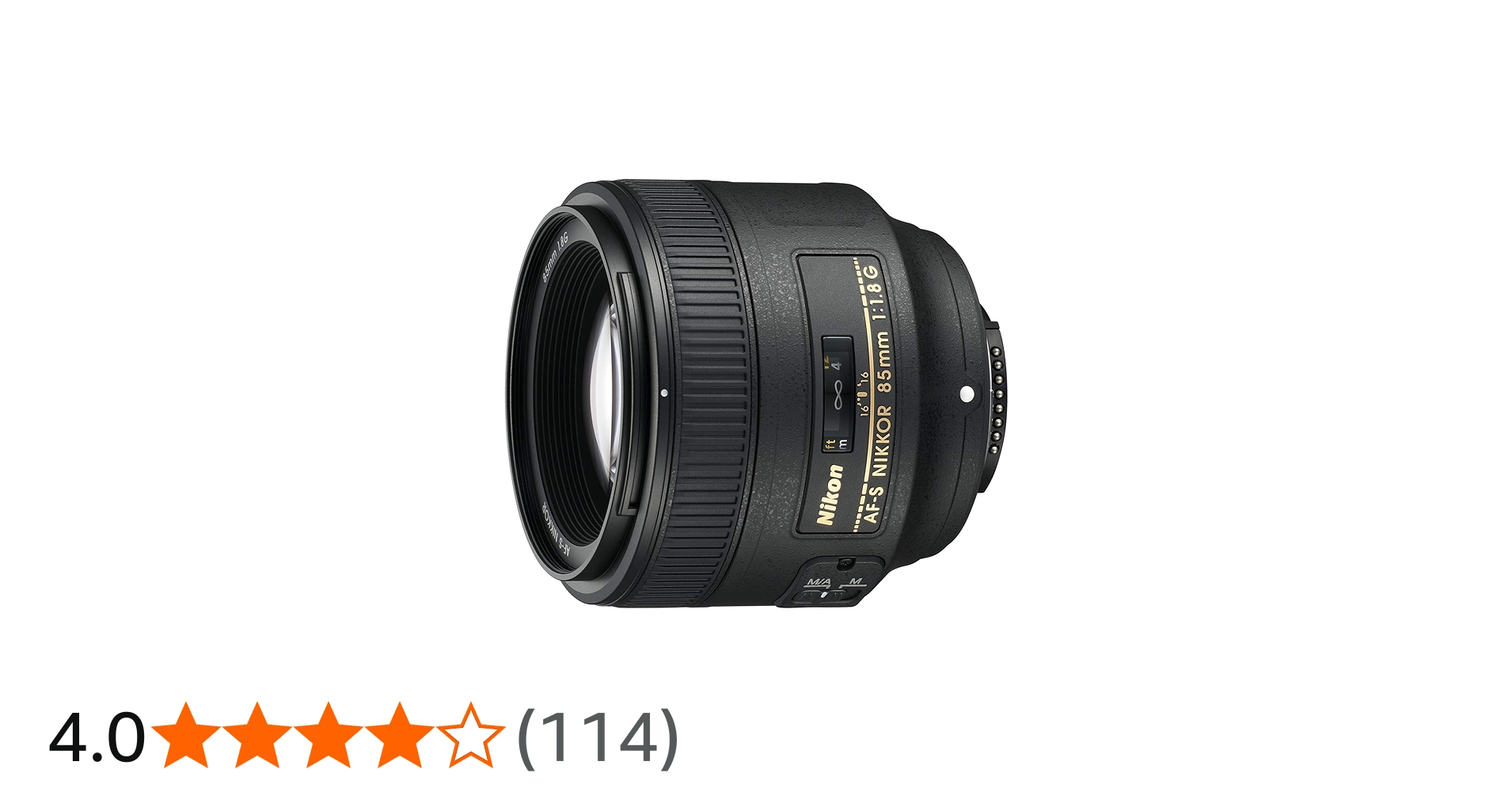 Amazon.co.jp: Nikon 単焦点レンズ AF-S NIKKOR 85mm f/1.8G フル